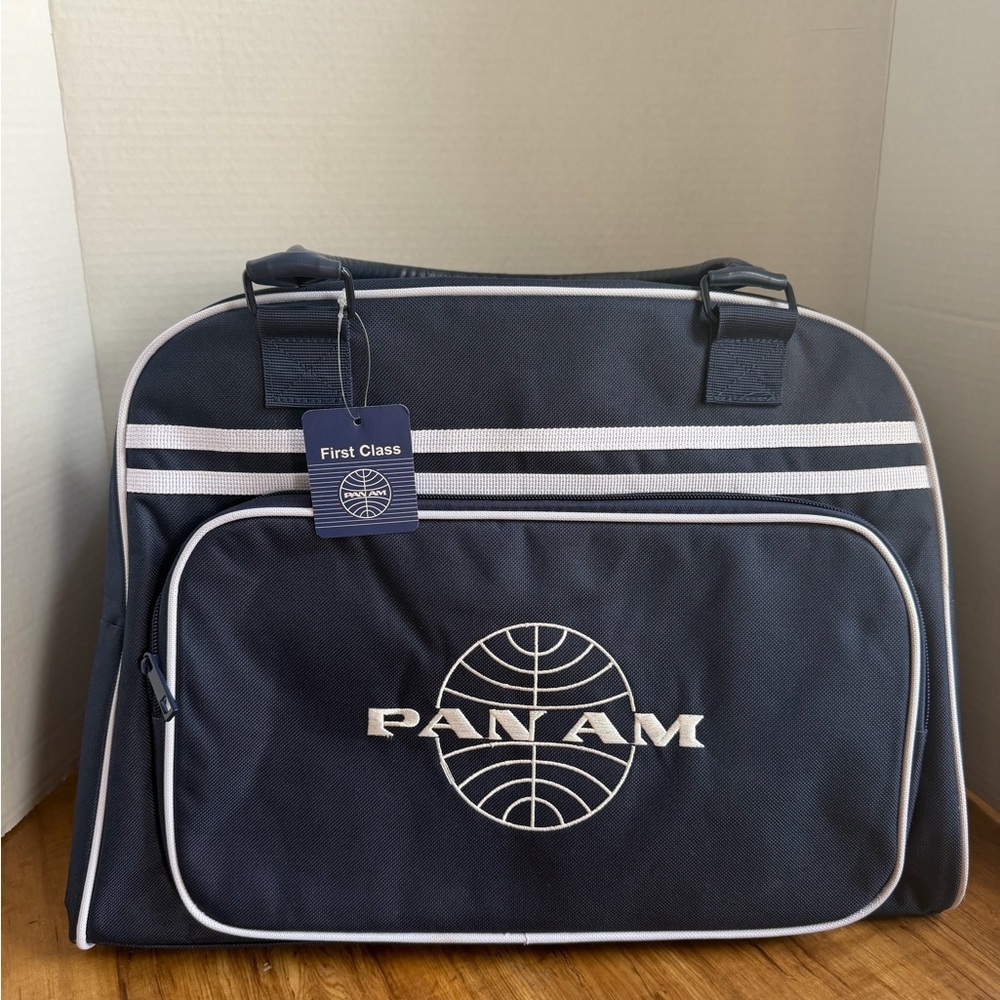 Navy Blue Travel Bag